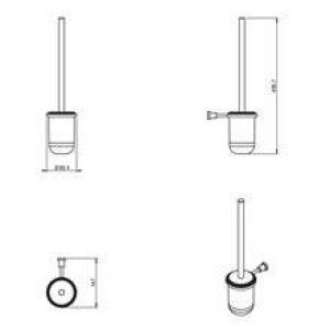 Brosse WC Contract COSMIC