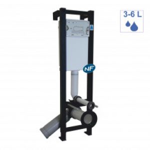 Bâti support Césame NF 3/6L mural REGIPLAST