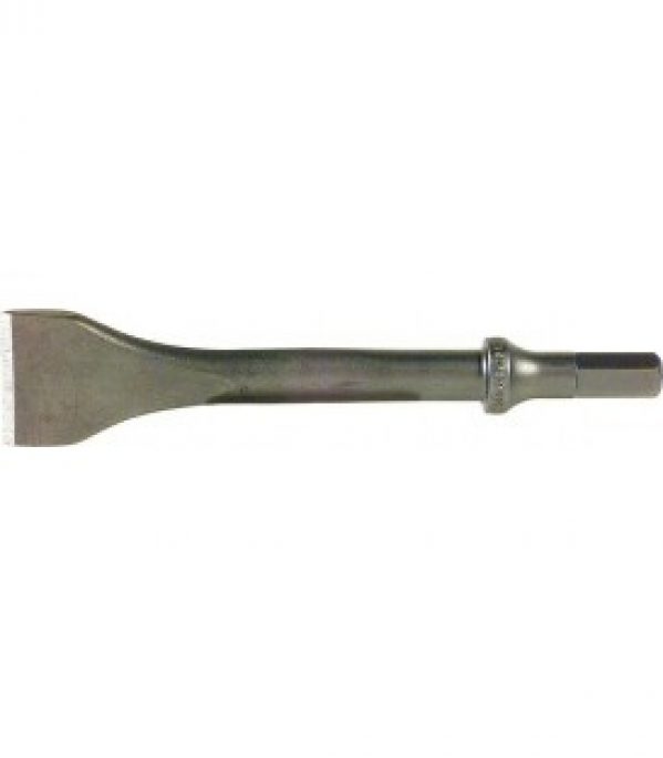 Burin plat (10,2 mm tige 6 pans) Largeur 20 mm Longueur utile 150 mm pour marteau burineur air comprime