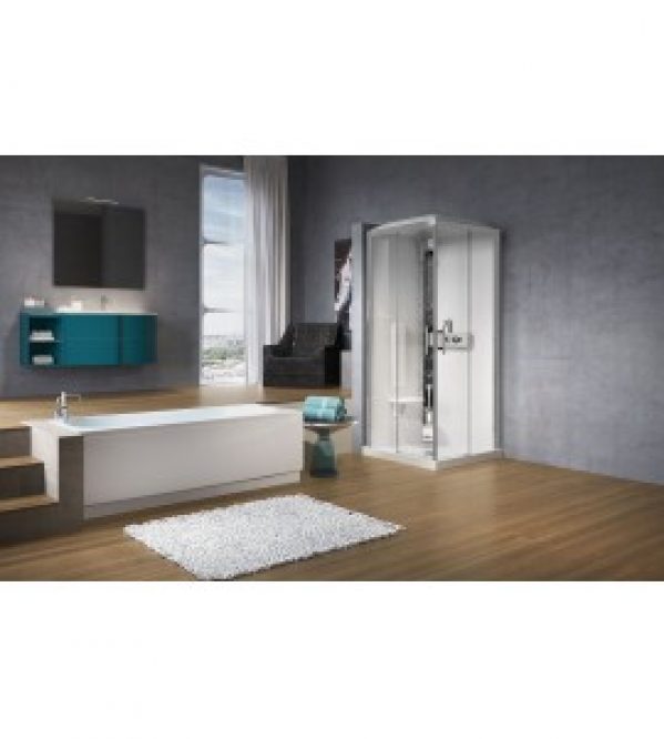 Cabines de douche accés d’angle asymétrique novellini…