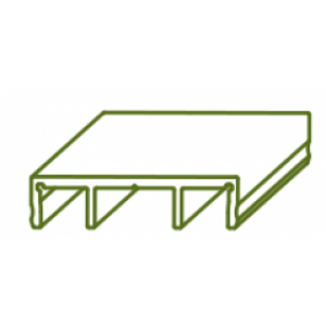 Cache rail bas pour porte coulissante Symfo