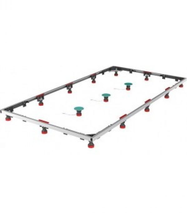 Cadre de montage Mepa SF Receveur rectangle SF Acier XL 100/160