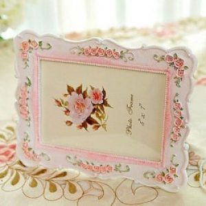 Cadre photo de style européen en polyrésine