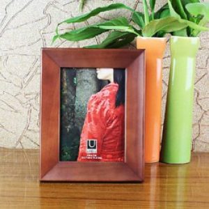 Cadre photo de style moderne en papier et bois