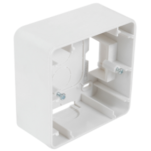 Cadre saillie simple –  blanc mat – Casual