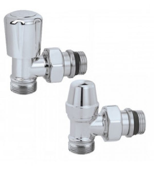 Caleffi 338040 Robinet équerre + coude de réglage -…