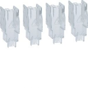 Capot cache borne 4P inter fus – APPAREILLAGE DE TETE  HAGER HZF203