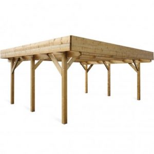 Carport double BURGER EVOLUTION 2