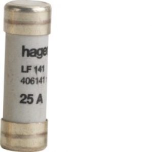 Cart. fusible 25A 10,3×31,5mm –   HAGER LF141