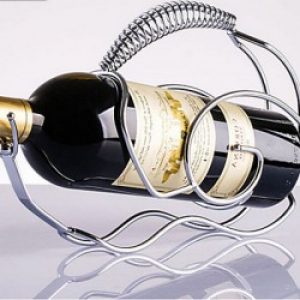 Casier à bouteille de style européen en métal