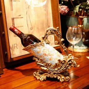 Casier à vin de style européen en acrylique et résine