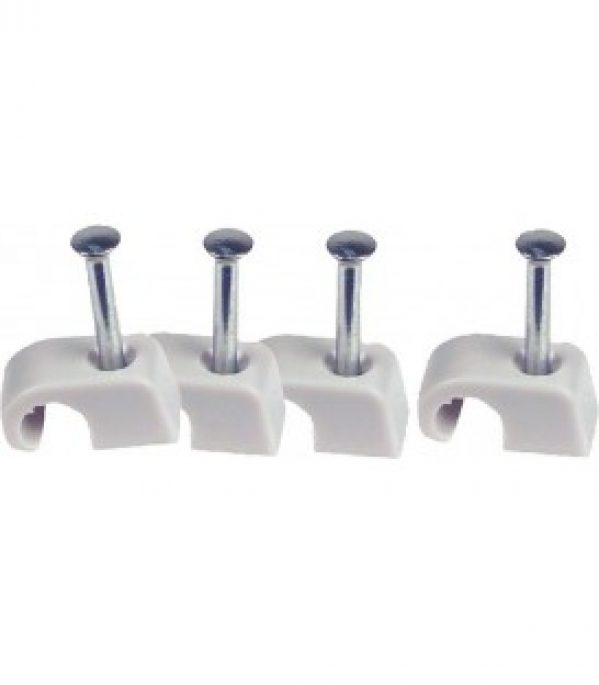 cavalier fixe cable 4-7 Longueur de clou 18 mm 1 sachet de 100 pcs