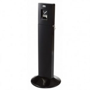 Cendrier sur pied – en aluminium – Metropolitan Smokers Station