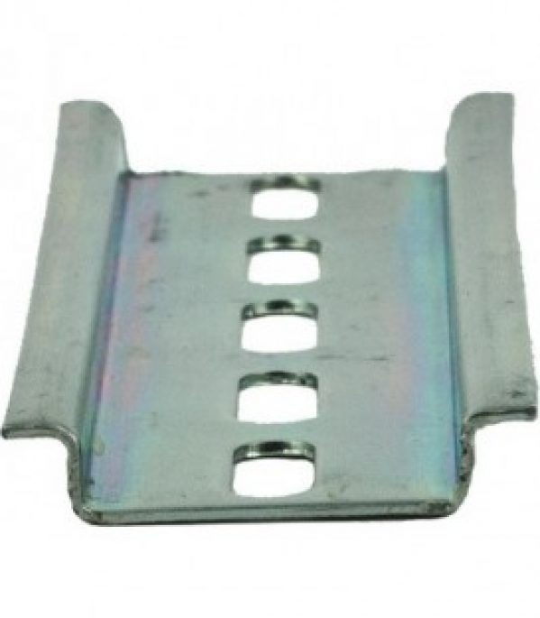 Chapeau de rail profile zingué troué 2000x35x7,5 mm