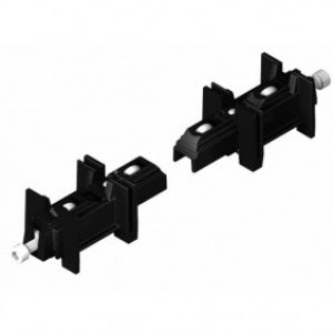 Chariots doubles pour rénovation de coulissant aluminium – charge 160 kg