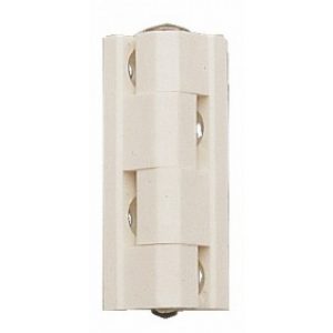 Charnière universelle à pans – Nylon blanc