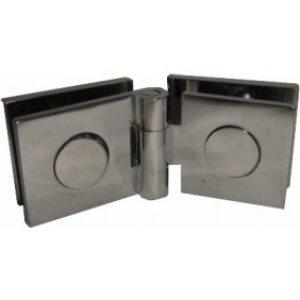 Charnières à contre-plaque verre/verre-25×30 mm