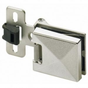 Charnières ET 5150 Z pour portes en verre percé