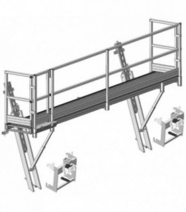 Échelle échafaudage Bavaria SL protection pour travaux sur toiture