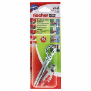 Cheville bi-matière DuoPower avec crochet rond