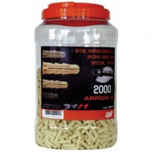 Cheville universelle – en polypropylène – fixation légère – Arpon