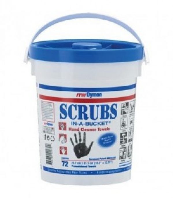 Chiffons humides de nettoyage universel seau de 72 lingettes