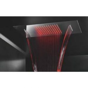 Ciel de pluie avec double cascade Chromothérapie HYDROTHERAPIE – CRISTINA ONDYNA TT38751