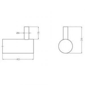 Cintre en acier satiné Medinox Mediclinics