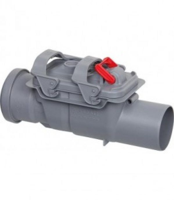 Clapet anti-retour double Staufix DN 70 avec siphon et branchement lave-linge