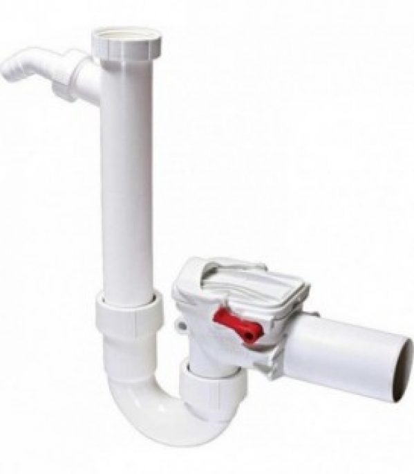 Clapet anti-retour Staufix 73052 Siphon DN50 en plastique