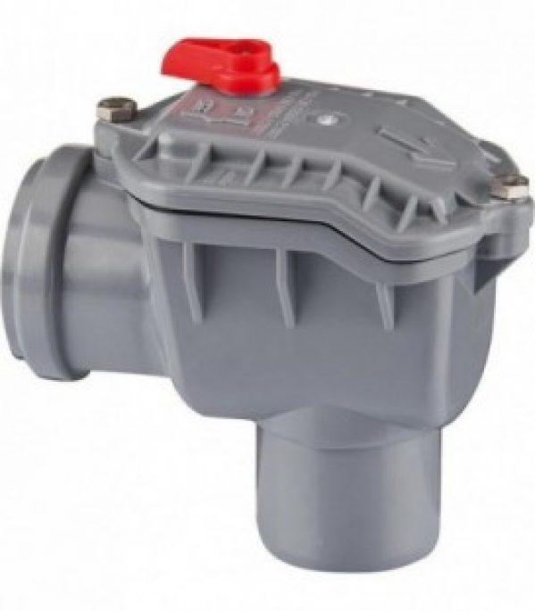 Clapet anti-retour type 4 50 mm – DN50 coudé – fermeture autom. clapet de protection inox