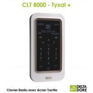Clavier tactile avec écran Radio – CLT 8000 TYXAL+ Delta Dore 6413252