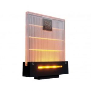 Clignotant de signalisation gris anthracite avec support pour fixation CAME DD-1KA