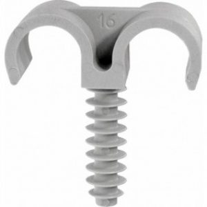 Clips doubles en nylon – pose de gaine PER