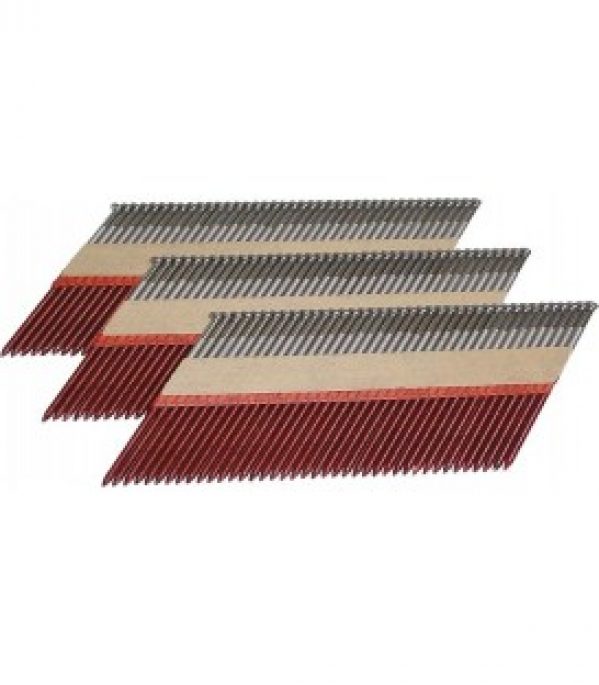 Clous stries 34° 3,1×80 Type NR90AD pour cloueur 80 145 16 zingue lisse emballage 2200