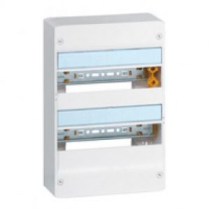 Coffret 2×13 modules – 2 rangées – pose en saillie – IP30 IK05 Drivia