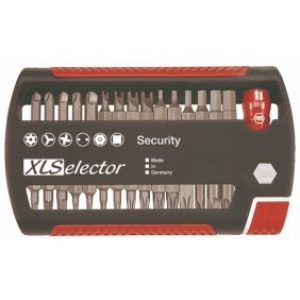 Coffret 30 embouts de vissage sécurité / antivol XL Selector 541534