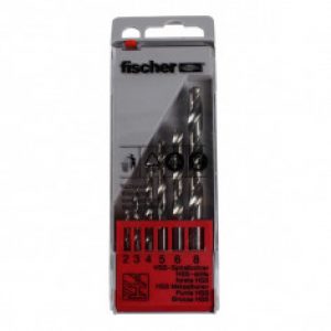 Coffret 6 Forets métal HSS-G queue lisse