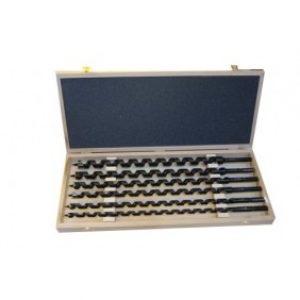 Coffret de 6 mèches à hélice unique – queue 6 pans – Ecolite