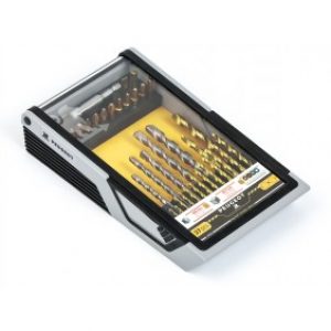 Coffret forets mixtes et embouts de vissage – usage intensif – 37 pcs