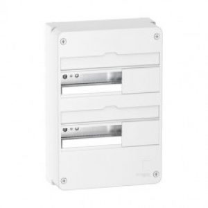 Coffret électrique Resi9 13 modules – 2 rangées – Schneider Electric R9H13402