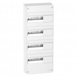 Coffret électrique Resi9 13 modules – 4 rangées – Schneider Electric R9H13404