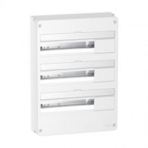 Coffret électrique Resi9 18 modules – 3 rangées – Schneider Electric R9H18403