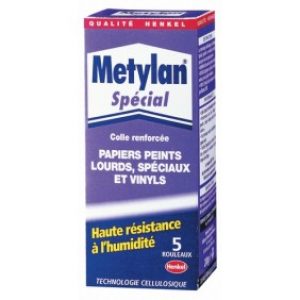 Colle papier peint – adhérence renforcée –  traitée fongicide – Metylan