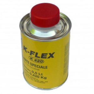 Colle pour isolant calorifuge avec pinceau 0,50 L