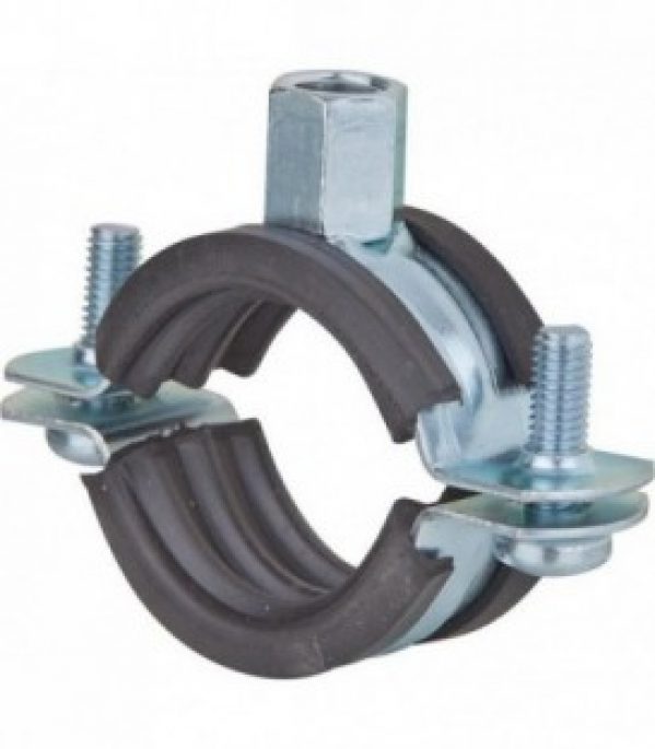 Collier d&rsquo;attache pour tuyaux FRS Plus 62-64 M8/M10 Zingué Plage de serrage 63 – 67 mm