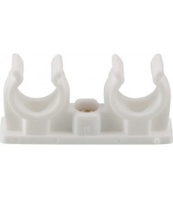 Collier de serrage double 10 mm sachet 100