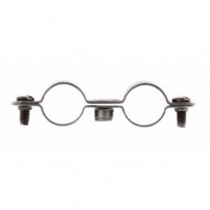 Colliers doubles 7×150 mm – acier zingué