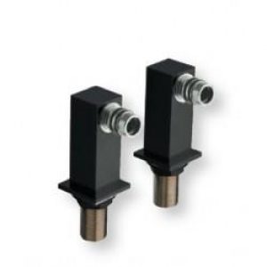 COLONETTES CARREE POUR QM107 ENTRAXE BAIGNOIRE 150 mm NOIR – CRISTINA ONDYNA PD49813