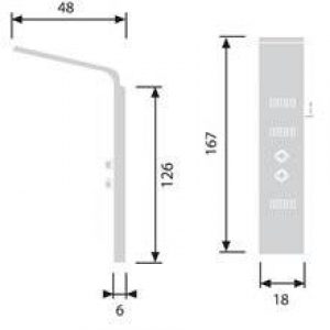 Colonne de douche Candy de Kassandra